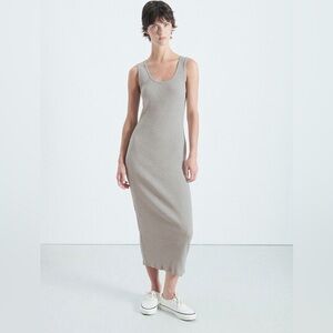 American Vintage Gray Midi Dress